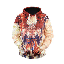 Load image into Gallery viewer, Goku Super Saiyan 3D Printed Hoodie