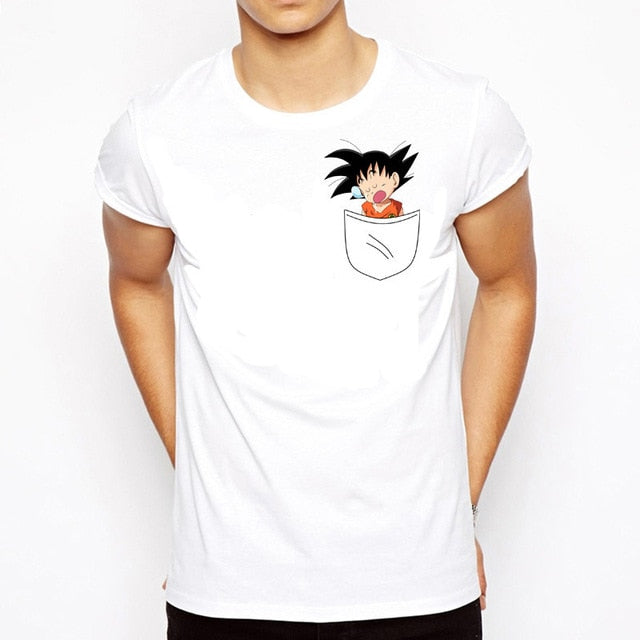 Goku Sleeping No Pocket shirt