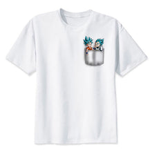 Load image into Gallery viewer, SSJ Blue Goku &amp; Vegeta &quot;No Pockets&quot; Shirt