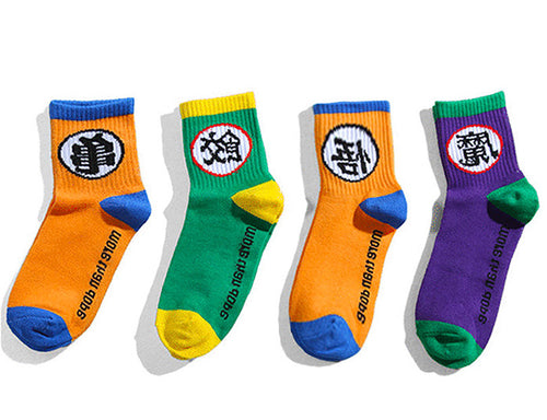 Women Dragon Ball Logo Socks