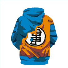 Load image into Gallery viewer, Goku Battle Damaged 3D Printed Hoodie (Snug Fit)