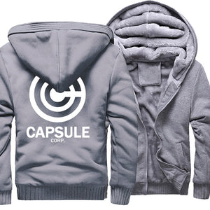 Capsule Corp Snug Fit Winter Fleece Hoodie