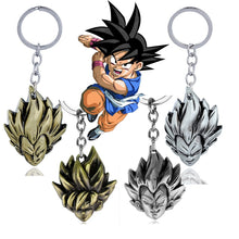 Load image into Gallery viewer, Goku &amp; Vegeta Key Chain