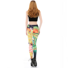 Load image into Gallery viewer, Women Goku SSJ &amp; Shenron Print Leggings