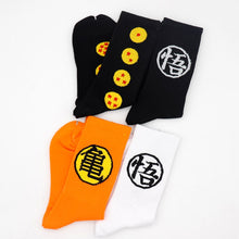 Load image into Gallery viewer, Women Long Dragon Ball Symbol Socks