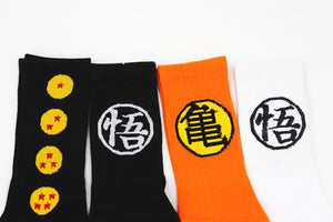 Women Long Dragon Ball Symbol Socks