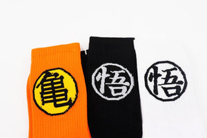 Women Long Dragon Ball Symbol Socks