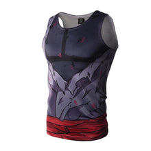 Load image into Gallery viewer, Goku Black Battle Damaged Workout Tank Top