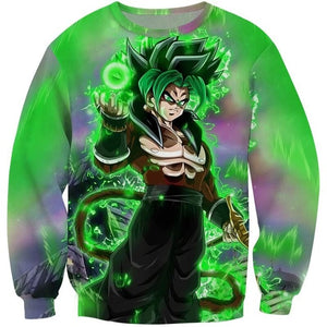 Dragon Ball Super: Broly Movie 3D Printed Sweaters (8 Models to Choose from)