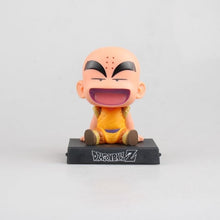 Load image into Gallery viewer, Goku/Krilling Bobble Heads &amp; Phone Holder