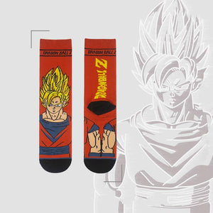 DBZ Goku Crew Socks