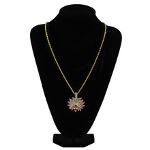 Load image into Gallery viewer, Broly The Legendary Super Saiyan Premium Gold/Silver Cz Necklace with Chain