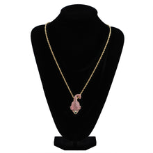 Load image into Gallery viewer, Super Kid Buu Premium Gold/Silver Cz Necklace with Chain