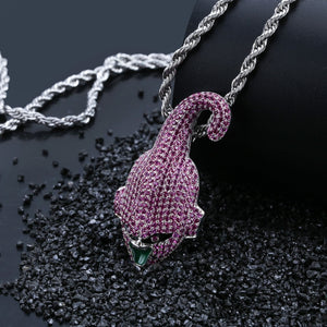 Super Kid Buu Premium Gold/Silver Cz Necklace with Chain